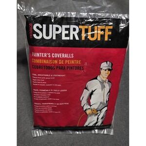 TRIMACO SuperTuff Painter's Coveralls 2 Pack Disposable Protective‎ Suit